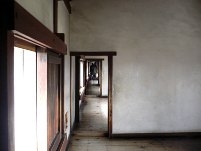 姫路城の廊下
