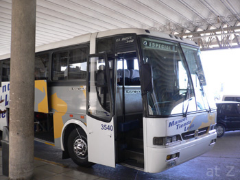 ブエノスアイレスの空港間の連絡バス