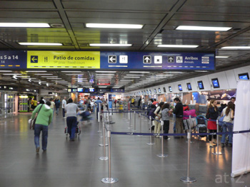 ブエノスアイレス アエロパルケ空港