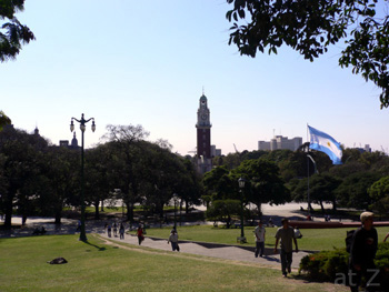 ブエノスアイレス市内サンマルティン広場