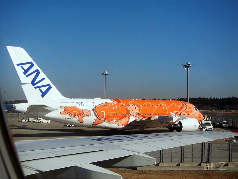 ANAのA380 3号機