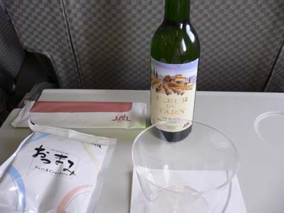 JALの機内ワイン